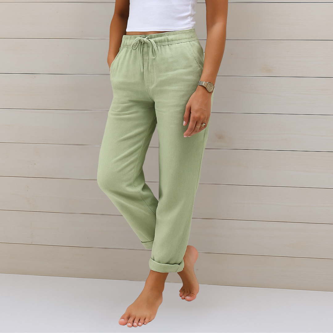 May | Premium Linen Stretch Pants