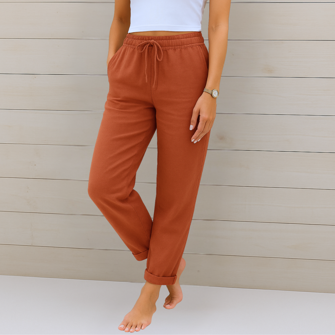 May | Premium Linen Stretch Pants