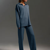 Violet | V-Neck Lounge Set
