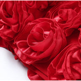 Anna | Strapless Rosette Mini Dress