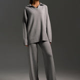 Violet | V-Neck Lounge Set