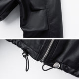Mindy | Faux Leather Bomber