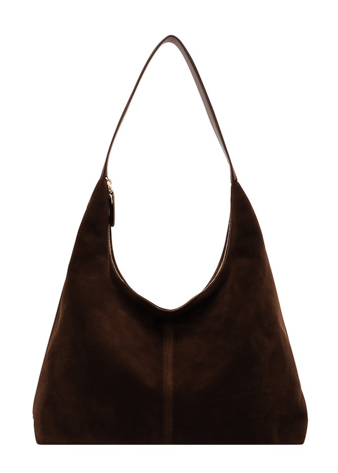 Amara | Suede Hobo Bag