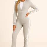 Beatrice | Striped Jumpsuit