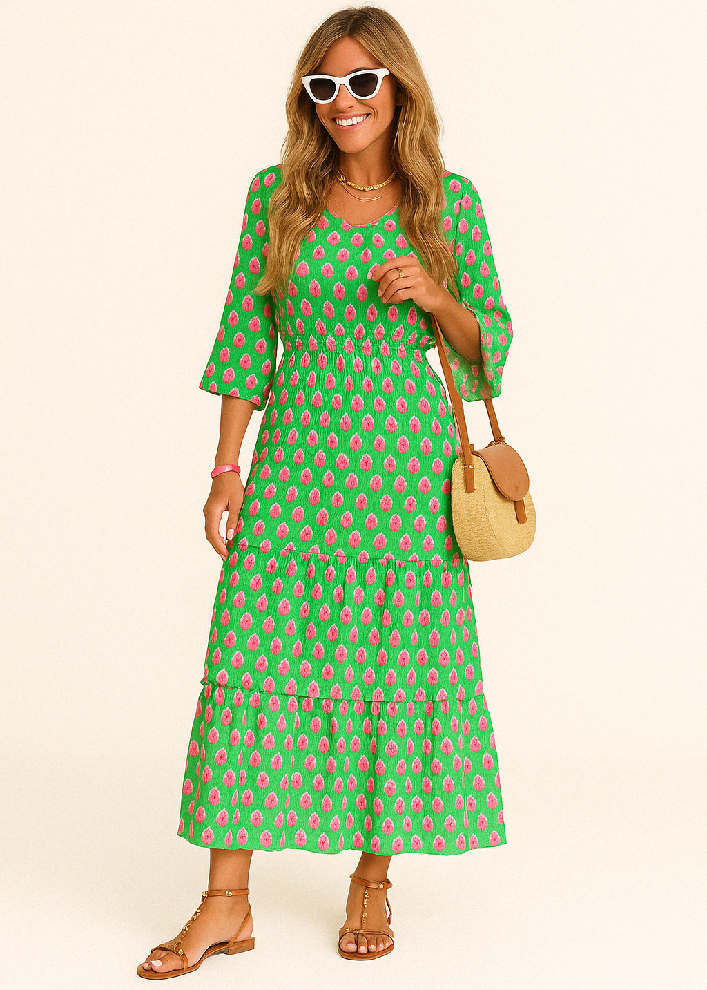 Anastasia | Puff Sleeve Dress