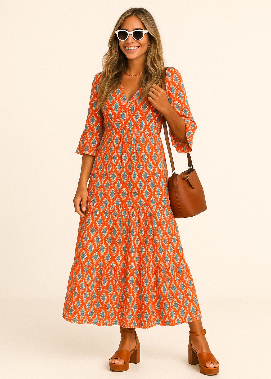 Anastasia | Puff Sleeve Dress