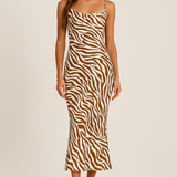 Hazel | Animal Print Maxi-Dress