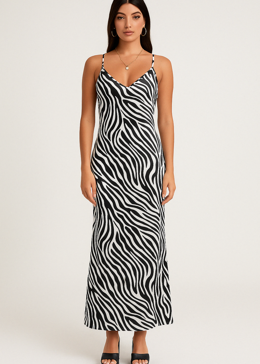 Hazel | Animal Print Maxi-Dress