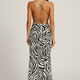 Hazel | Animal Print Maxi-Dress