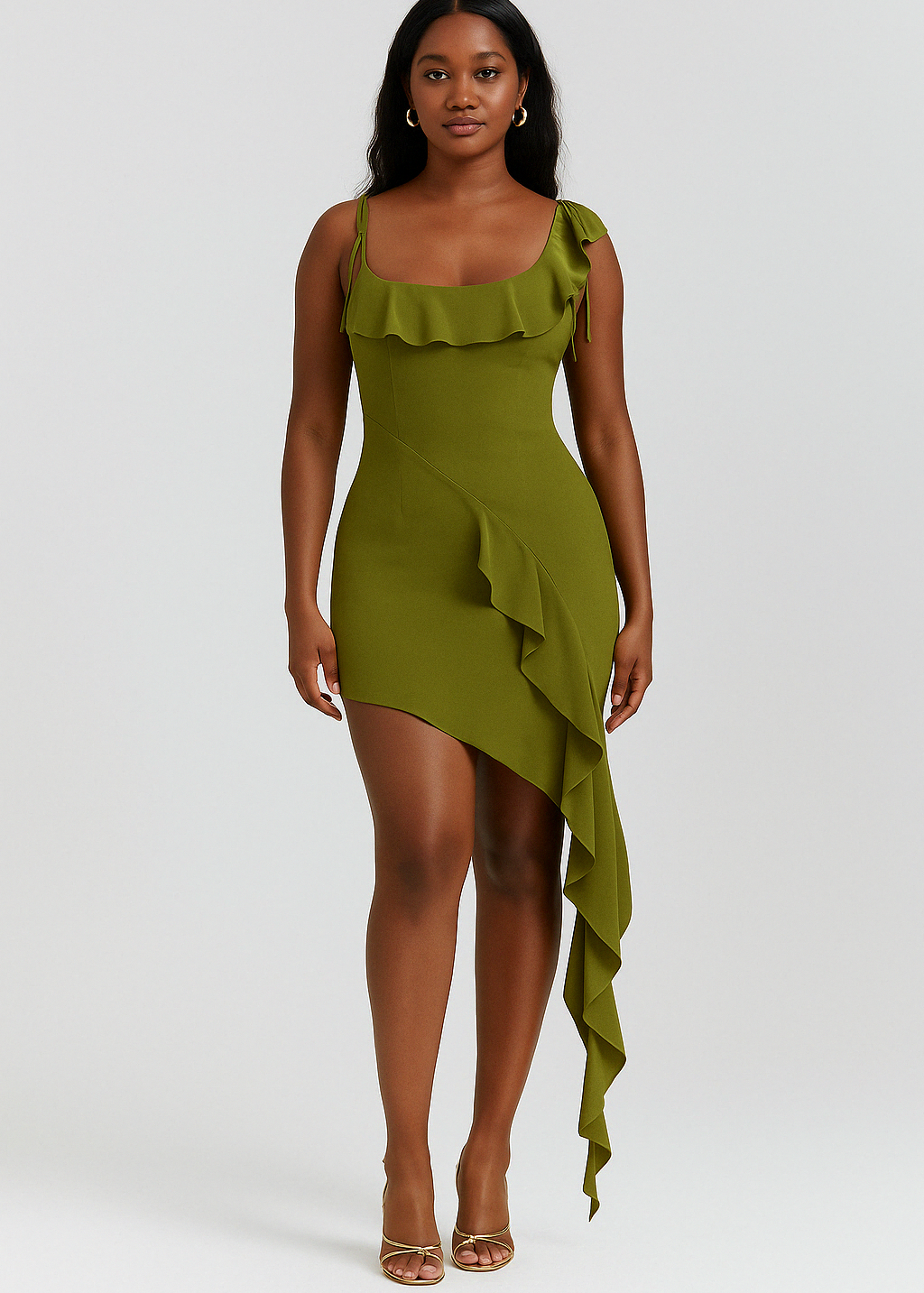 Ayla | Ruffled Mini-Dress