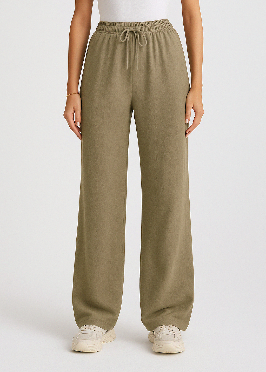 Olive | Linen Pants