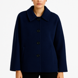 Ella | Cropped Wool Coat