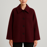Ella | Cropped Wool Coat