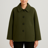 Ella | Cropped Wool Coat