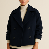 Maria | Cropped Wool Coat