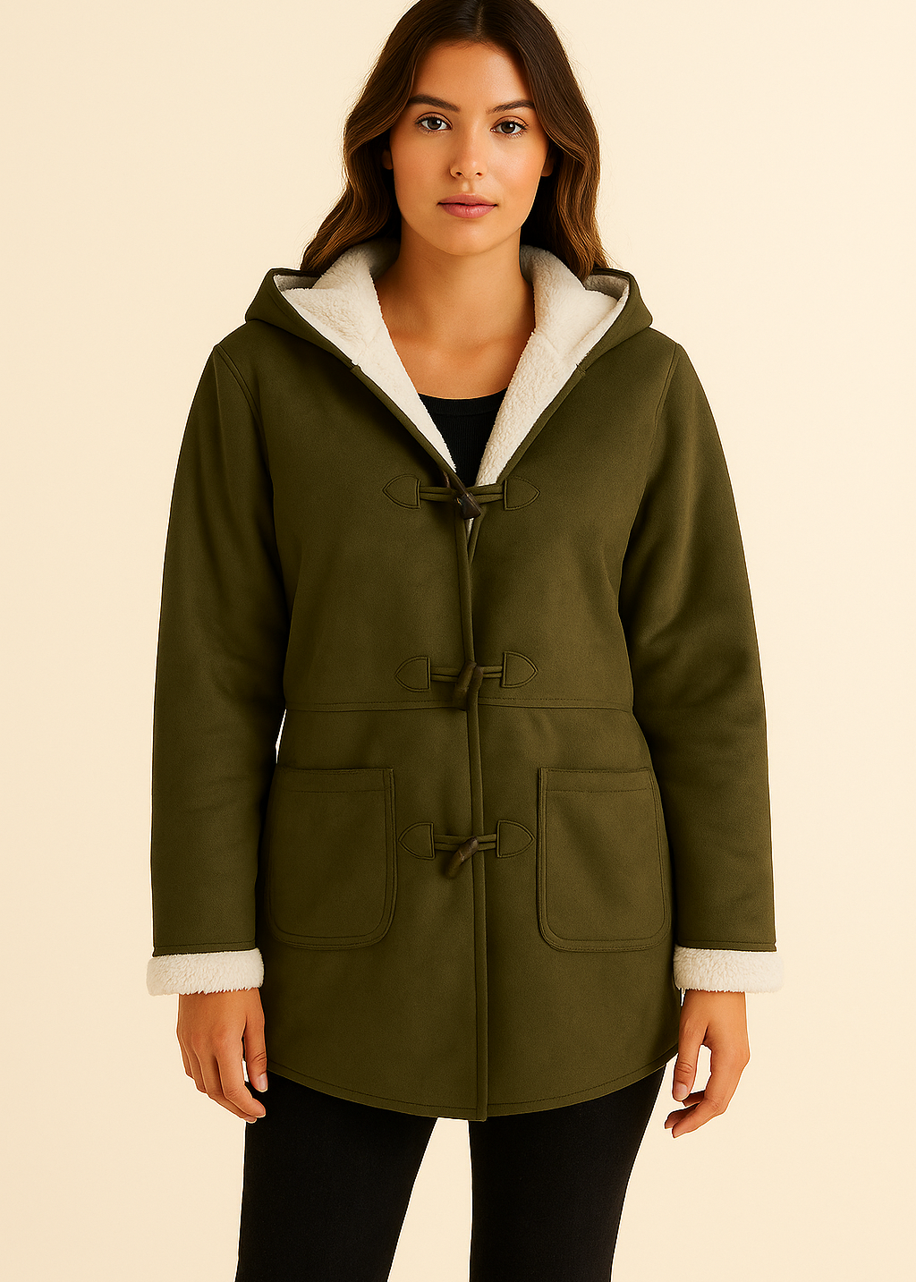Colette | Fleece-Lined Toggle Jacket