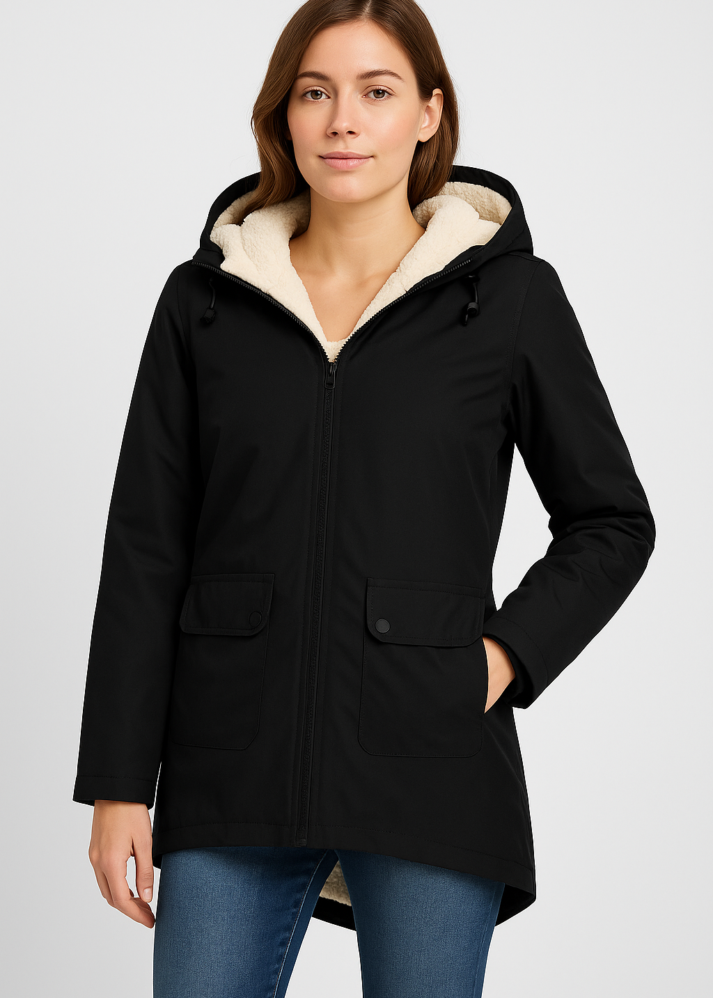 Jennifer | Sherpa Jacket