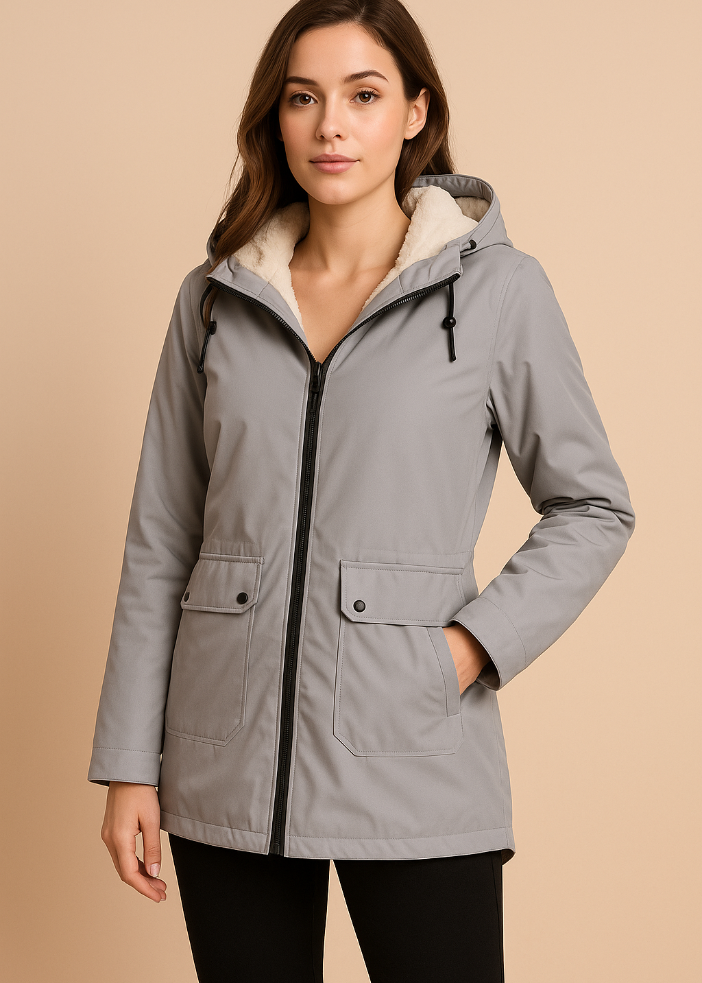 Jennifer | Sherpa Jacket