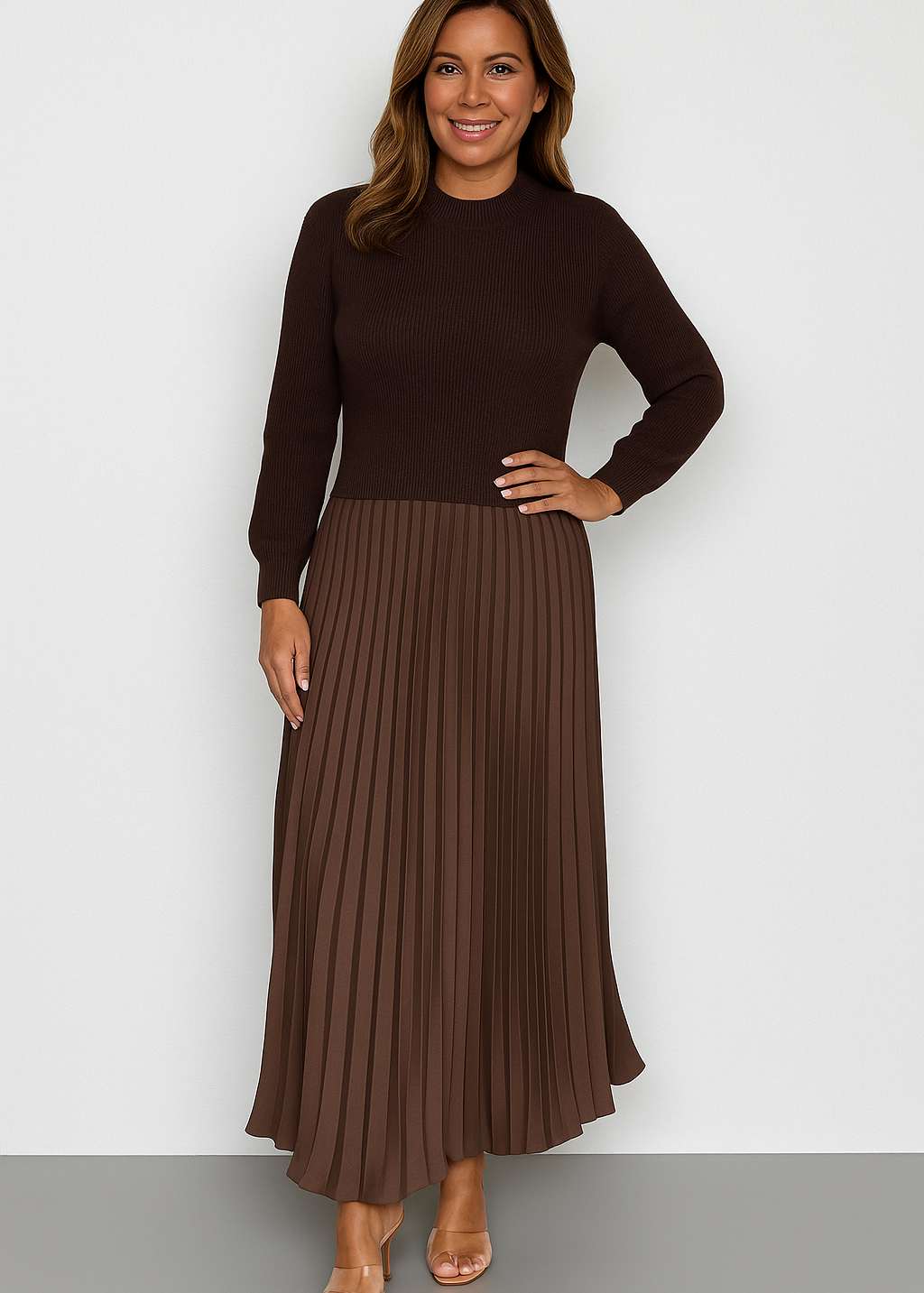 Ciara | Knit Top + Maxi Skirt