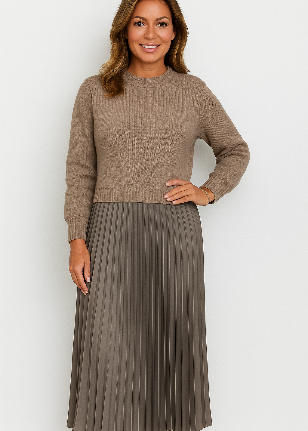 Ciara | Knit Top + Maxi Skirt