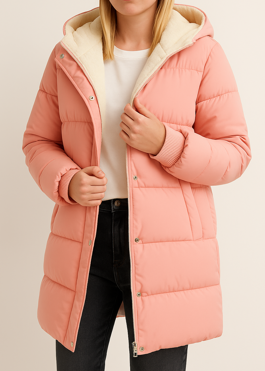 Estelle | Fleece Wintercoat