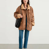 Annika | Reversible Shearling Jacket