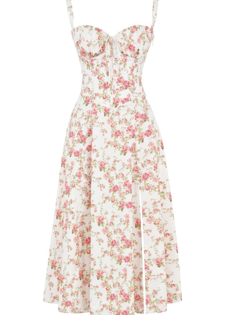 Maya | Floral Waist Shaper Dress