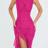 Charlotte | Ruffle Midi Dress
