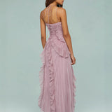 Elisia I Textured Maxi Dress