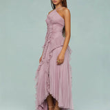 Elisia I Textured Maxi Dress
