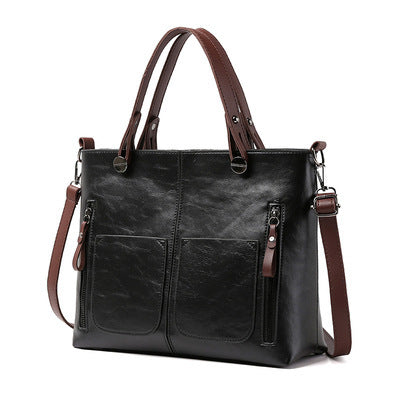 Delaney | Vintage-Inspired Zip Tote