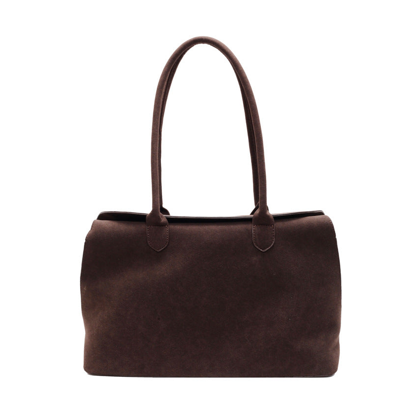Aria | Suede Shoulder Tote