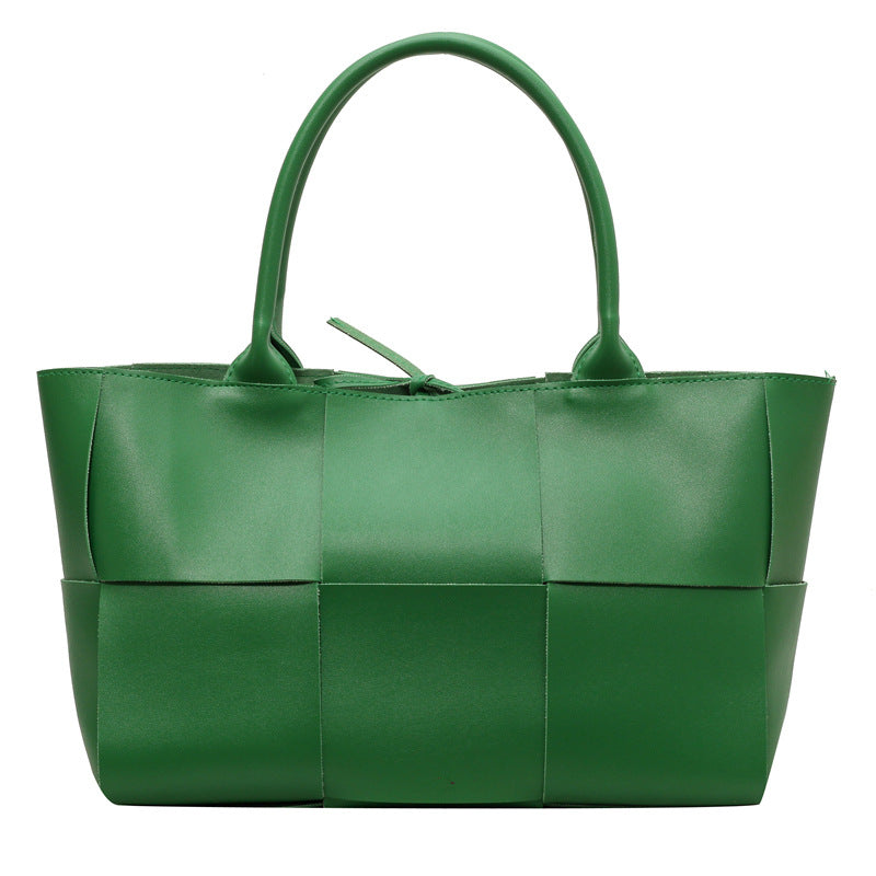 Maribel | Woven Leather Tote