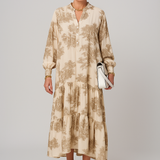 Nomi I Button Maxi Dress